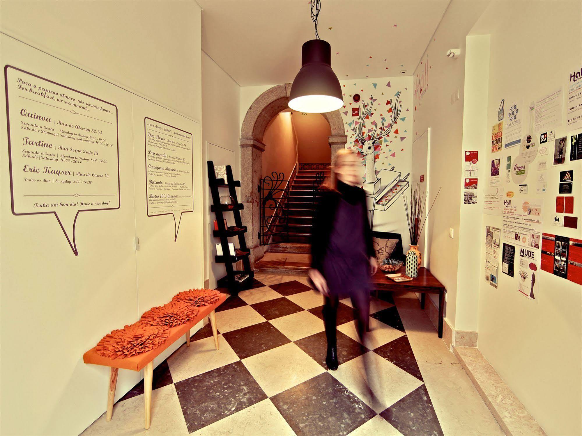 Hall Chiado Lisbon Bagian luar foto